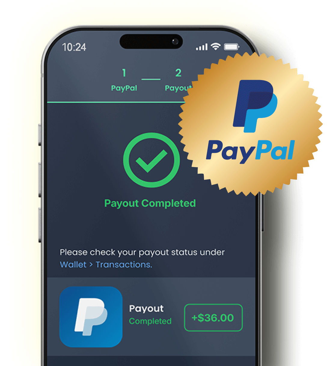 Get paid by testing apps via Paypal